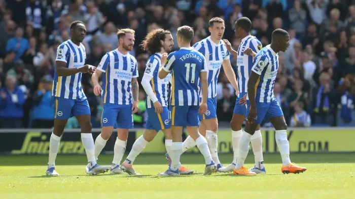 Framed Print : Intense Premier League Clash: Brighton & Hove Albion vs. Southampton (24APR22) Framed Print : Intense Premier League Clash: Brighton & Hove Albion vs. Southampton (24APR22)
