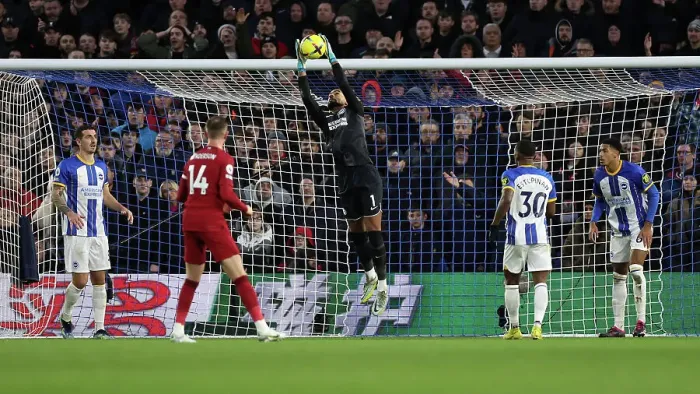 Framed Print : Intense Premier League Clash: Brighton & Hove Albion vs. Liverpool (14JAN23) Framed Print : Intense Premier League Clash: Brighton & Hove Albion vs. Liverpool (14JAN23)