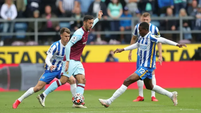 Framed Print : Intense Premier League Clash: Burnley vs. Brighton & Hove Albion at Turf Moor (14AUG21) Framed Print : Intense Premier League Clash: Burnley vs. Brighton & Hove Albion at Turf Moor (14AUG21)