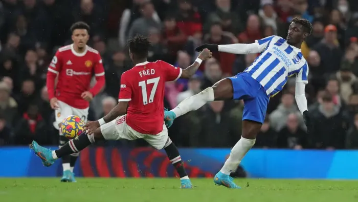 Framed Print : Intense Premier League Clash: Manchester United vs. Brighton and Hove Albion (15FEB22) Framed Print : Intense Premier League Clash: Manchester United vs. Brighton and Hove Albion (15FEB22)