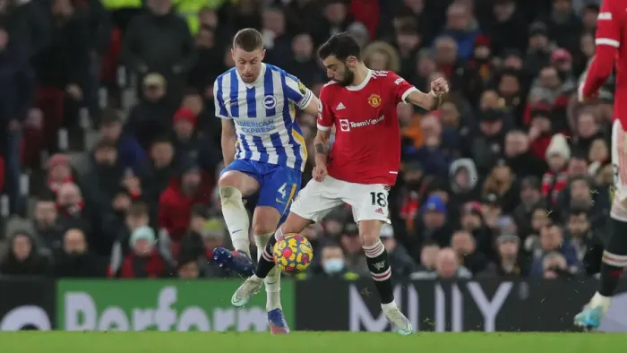 Framed Print : Intense Premier League Clash: Manchester United vs. Brighton & Hove Albion (15FEB22) Framed Print : Intense Premier League Clash: Manchester United vs. Brighton & Hove Albion (15FEB22)