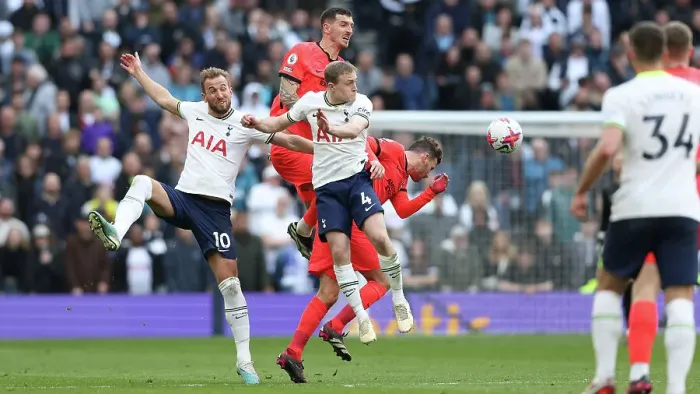 Framed Print : Intense Premier League Clash: Tottenham vs. Brighton (08APR23) Framed Print : Intense Premier League Clash: Tottenham vs. Brighton (08APR23)