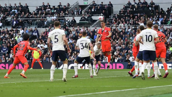 Framed Print : Intense Premier League Clash: Tottenham vs. Brighton (08APR23) Framed Print : Intense Premier League Clash: Tottenham vs. Brighton (08APR23)