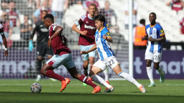 Framed Print : Intense Premier League Clash: West Ham United vs. Brighton and Hove Albion (21st August 2022) Framed Print : Intense Premier League Clash: West Ham United vs. Brighton and Hove Albion (21st August 2022)