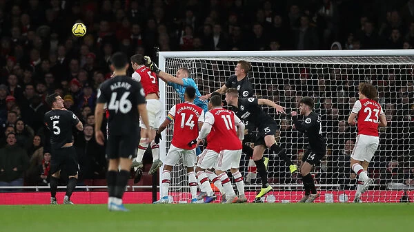 Intense Premier League Showdown: Arsenal vs. Brighton & Hove Albion at The Emirates, 5th December 2019