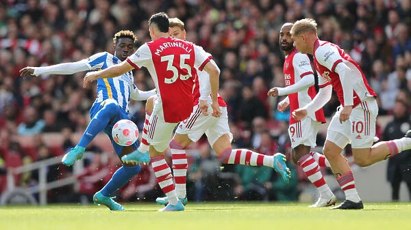Intense Premier League Showdown: Arsenal vs. Brighton & Hove Albion (09APR22)