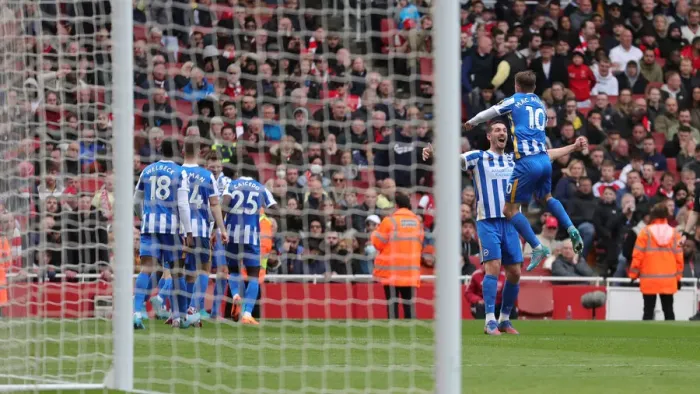 Framed Print : Intense Premier League Showdown: Arsenal vs. Brighton & Hove Albion (09APR22) - Battle at the Emirates Framed Print : Intense Premier League Showdown: Arsenal vs. Brighton & Hove Albion (09APR22) - Battle at the Emirates