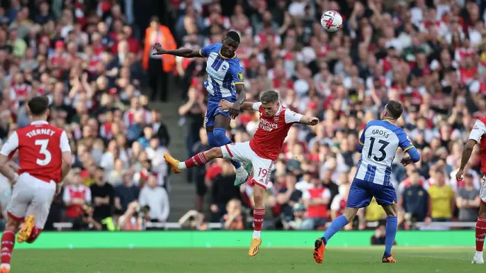 Framed Print : Intense Premier League Showdown: Arsenal vs. Brighton & Hove Albion (14MAY23) - Battle at the Emirates Framed Print : Intense Premier League Showdown: Arsenal vs. Brighton & Hove Albion (14MAY23) - Battle at the Emirates