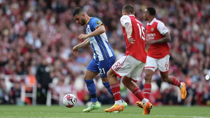 Framed Print : Intense Premier League Showdown: Arsenal vs. Brighton & Hove Albion (14May23) Framed Print : Intense Premier League Showdown: Arsenal vs. Brighton & Hove Albion (14May23)