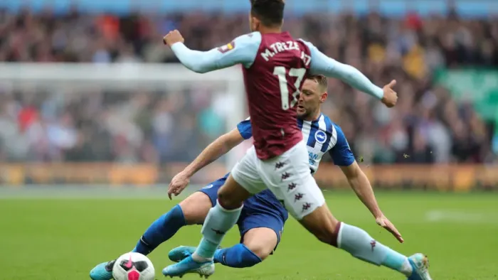Framed Print : Intense Premier League Showdown: Aston Villa vs. Brighton & Hove Albion at Villa Park (19OCT19) Framed Print : Intense Premier League Showdown: Aston Villa vs. Brighton & Hove Albion at Villa Park (19OCT19)