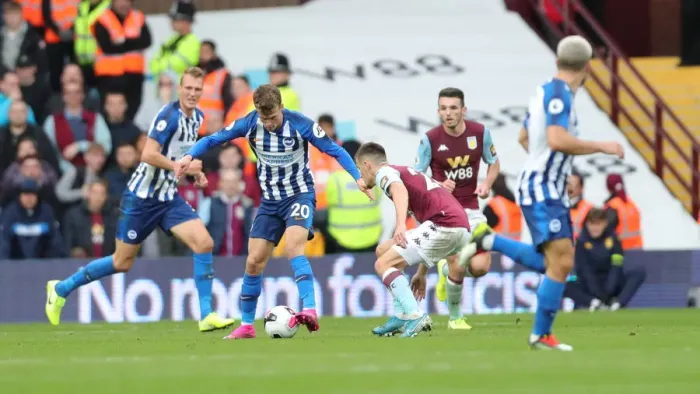 Framed Print : Intense Premier League Showdown: Aston Villa vs. Brighton and Hove Albion at Villa Park (19OCT19) Framed Print : Intense Premier League Showdown: Aston Villa vs. Brighton and Hove Albion at Villa Park (19OCT19)
