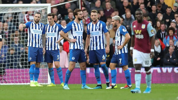Intense Premier League Showdown: Aston Villa vs. Brighton & Hove Albion at Villa Park (19OCT19)