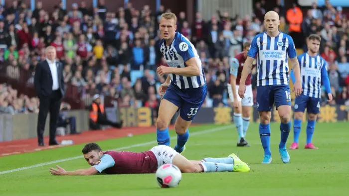 Framed Print : Intense Premier League Showdown: Aston Villa vs. Brighton and Hove Albion at Villa Park (19OCT19) Framed Print : Intense Premier League Showdown: Aston Villa vs. Brighton and Hove Albion at Villa Park (19OCT19)