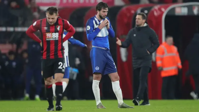 Framed Print : Intense Premier League Showdown: Bournemouth vs. Brighton (21Jan20) - Vitality Stadium Framed Print : Intense Premier League Showdown: Bournemouth vs. Brighton (21Jan20) - Vitality Stadium