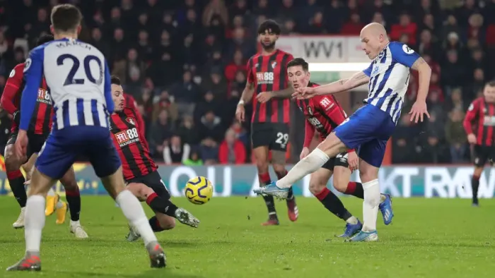 Framed Print : Intense Premier League Showdown: Bournemouth vs. Brighton (21Jan20) - Vitality Stadium Framed Print : Intense Premier League Showdown: Bournemouth vs. Brighton (21Jan20) - Vitality Stadium