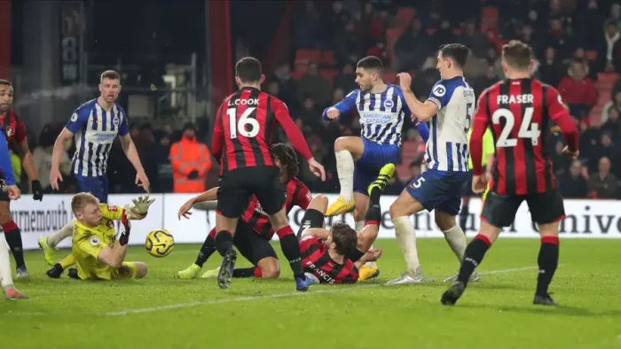 Framed Print : Intense Premier League Showdown: Bournemouth vs. Brighton (21Jan20) Framed Print : Intense Premier League Showdown: Bournemouth vs. Brighton (21Jan20)