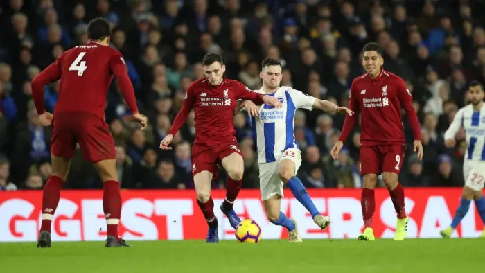 Framed Print : Intense Premier League Showdown: Brighton & Hove Albion vs. Liverpool (January 9, 2019) Framed Print : Intense Premier League Showdown: Brighton & Hove Albion vs. Liverpool (January 9, 2019)