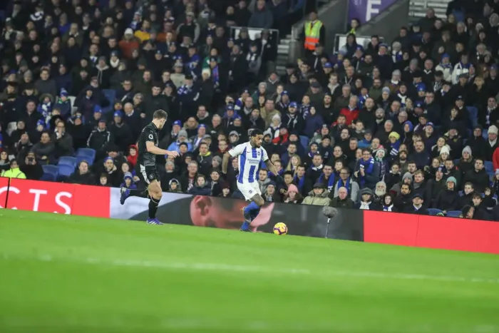 Framed Print : Intense Premier League Showdown: Brighton & Hove Albion vs. Burnley (February 2019) Framed Print : Intense Premier League Showdown: Brighton & Hove Albion vs. Burnley (February 2019)