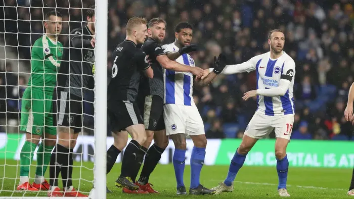 Framed Print : Intense Premier League Showdown: Brighton & Hove Albion vs. Burnley (09FEB19) Framed Print : Intense Premier League Showdown: Brighton & Hove Albion vs. Burnley (09FEB19)