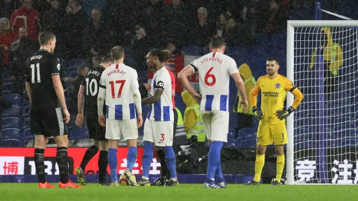 Framed Print : Intense Premier League Showdown: Brighton & Hove Albion vs. Burnley (09FEB19) Framed Print : Intense Premier League Showdown: Brighton & Hove Albion vs. Burnley (09FEB19)