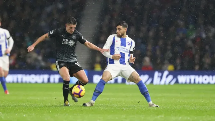 Framed Print : Intense Premier League Showdown: Brighton & Hove Albion vs. Burnley (February 2019) Framed Print : Intense Premier League Showdown: Brighton & Hove Albion vs. Burnley (February 2019)