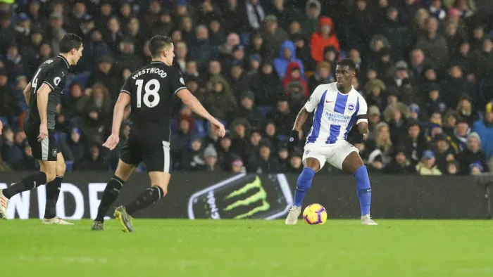 Framed Print : Intense Premier League Showdown: Brighton & Hove Albion vs. Burnley (February 2019) Framed Print : Intense Premier League Showdown: Brighton & Hove Albion vs. Burnley (February 2019)