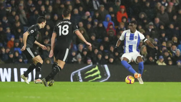 Framed Print : Intense Premier League Showdown: Brighton & Hove Albion vs. Burnley (February 2019) Framed Print : Intense Premier League Showdown: Brighton & Hove Albion vs. Burnley (February 2019)