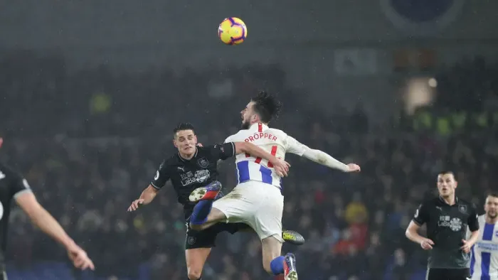 Framed Print : Intense Premier League Showdown: Brighton & Hove Albion vs. Burnley (February 2019) Framed Print : Intense Premier League Showdown: Brighton & Hove Albion vs. Burnley (February 2019)