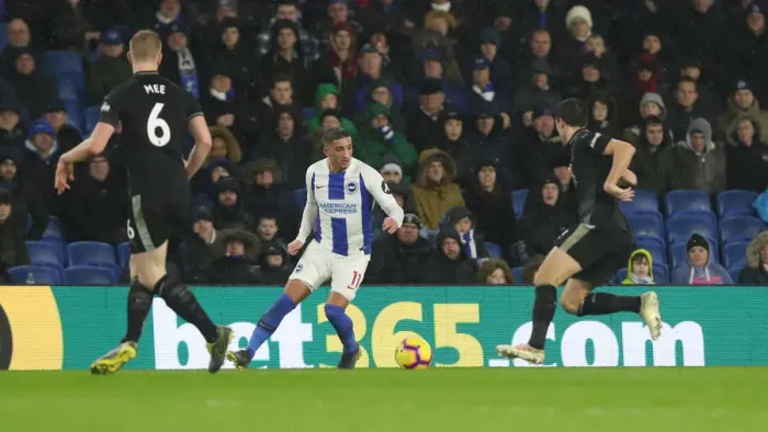 Framed Print : Intense Premier League Showdown: Brighton & Hove Albion vs. Burnley (February 2019) Framed Print : Intense Premier League Showdown: Brighton & Hove Albion vs. Burnley (February 2019)