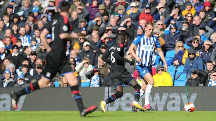 Framed Print : Intense Premier League Showdown: Brighton & Hove Albion vs. Crystal Palace (29FEB20) Framed Print : Intense Premier League Showdown: Brighton & Hove Albion vs. Crystal Palace (29FEB20)