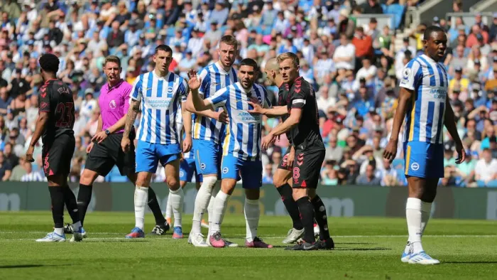 Framed Print : Intense Premier League Showdown: Brighton & Hove Albion vs. Southampton (24APR22) Framed Print : Intense Premier League Showdown: Brighton & Hove Albion vs. Southampton (24APR22)