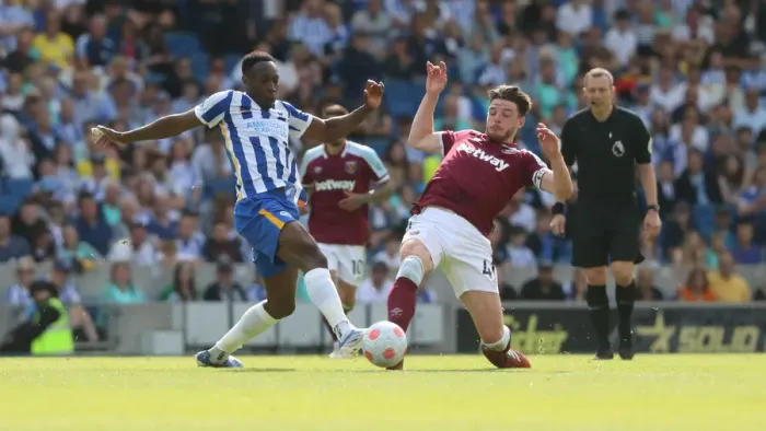 Framed Print : Intense Premier League Showdown: Brighton & Hove Albion vs. West Ham United (22May22) Framed Print : Intense Premier League Showdown: Brighton & Hove Albion vs. West Ham United (22May22)