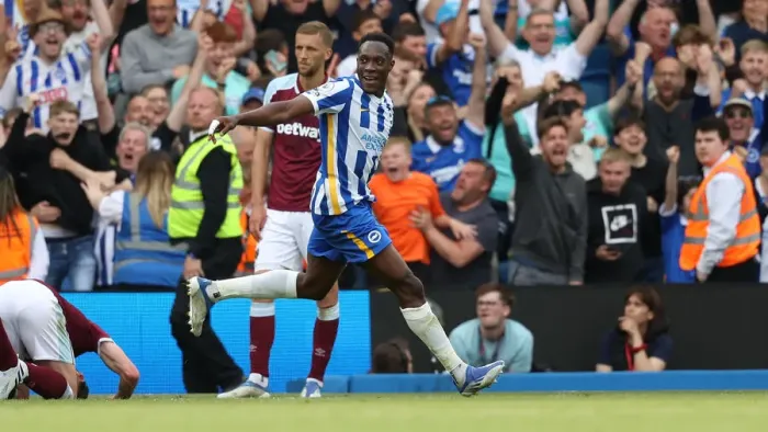 Framed Print : Intense Premier League Showdown: Brighton & Hove Albion vs. West Ham United (22May22) Framed Print : Intense Premier League Showdown: Brighton & Hove Albion vs. West Ham United (22May22)