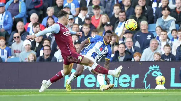 Framed Print : Intense Premier League Showdown: Brighton & Hove Albion vs. Aston Villa - November 13, 2022 Framed Print : Intense Premier League Showdown: Brighton & Hove Albion vs. Aston Villa - November 13, 2022