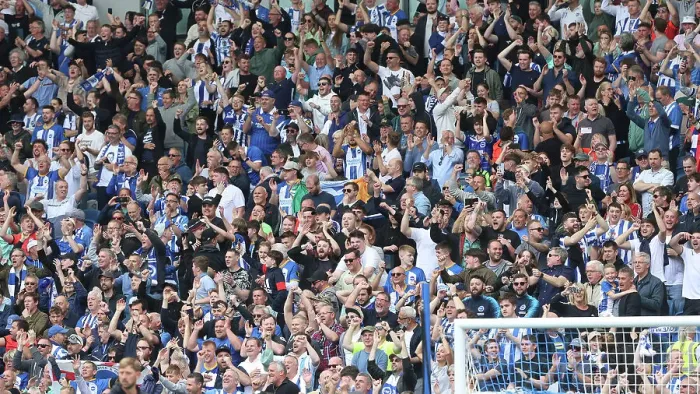 Framed Print : Intense Premier League Showdown: Brighton & Hove Albion vs. Southampton (21May23)