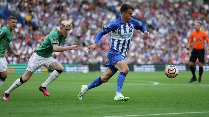 Framed Print : Intense Premier League Showdown: Brighton & Hove Albion vs. Newcastle United (02SEP23) Framed Print : Intense Premier League Showdown: Brighton & Hove Albion vs. Newcastle United (02SEP23)
