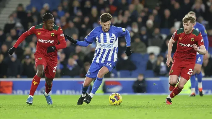 Framed Print : Intense Premier League Showdown: Brighton & Hove Albion vs. Wolverhampton Wanderers (January 21, 2024) Framed Print : Intense Premier League Showdown: Brighton & Hove Albion vs. Wolverhampton Wanderers (January 21, 2024)