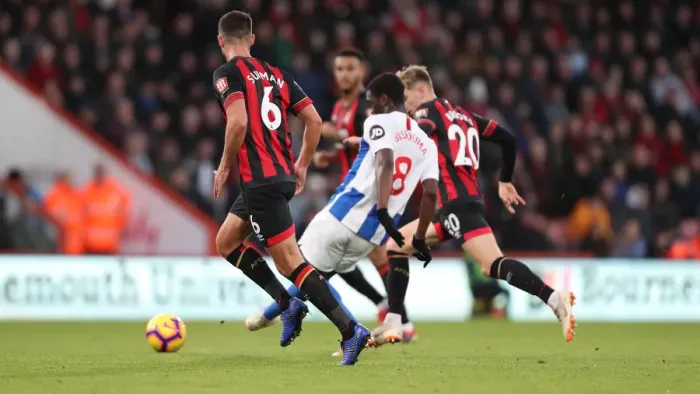 Framed Print : Intense Premier League Showdown: Brighton and Hove Albion vs AFC Bournemouth (22DEC18) Framed Print : Intense Premier League Showdown: Brighton and Hove Albion vs AFC Bournemouth (22DEC18)