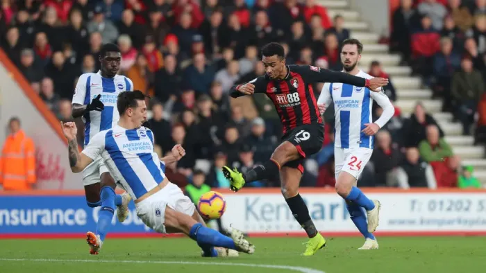 Framed Print : Intense Premier League Showdown: Brighton and Hove Albion vs AFC Bournemouth (22DEC18) Framed Print : Intense Premier League Showdown: Brighton and Hove Albion vs AFC Bournemouth (22DEC18)