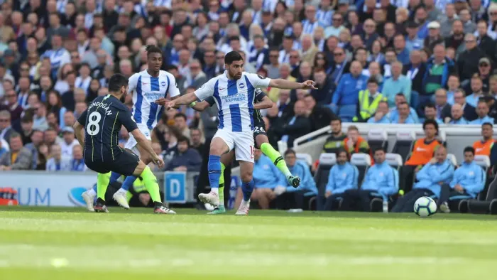 Framed Print : Intense Premier League Showdown: Brighton & Hove Albion vs Manchester City (May 12, 2019) Framed Print : Intense Premier League Showdown: Brighton & Hove Albion vs Manchester City (May 12, 2019)