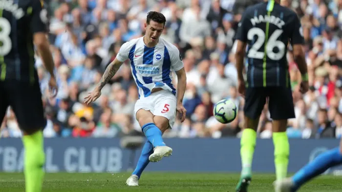 Framed Print : Intense Premier League Showdown: Brighton & Hove Albion vs Manchester City (May 12, 2019)