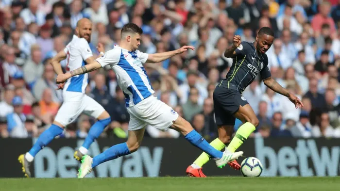 Framed Print : Intense Premier League Showdown: Brighton & Hove Albion vs Manchester City (May 12, 2019) Framed Print : Intense Premier League Showdown: Brighton & Hove Albion vs Manchester City (May 12, 2019)