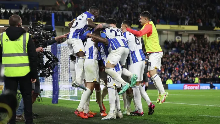Framed Print : Intense Premier League Showdown: Brighton & Hove Albion vs Manchester United (04MAY23) Framed Print : Intense Premier League Showdown: Brighton & Hove Albion vs Manchester United (04MAY23)