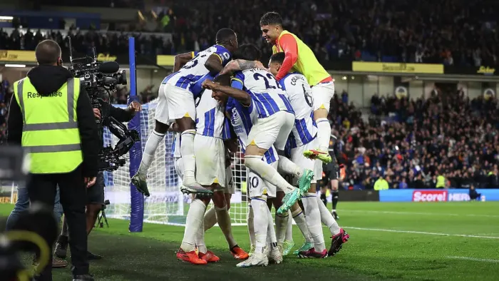 Framed Print : Intense Premier League Showdown: Brighton & Hove Albion vs Manchester United (04MAY23) Framed Print : Intense Premier League Showdown: Brighton & Hove Albion vs Manchester United (04MAY23)