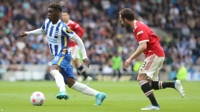 Framed Print : Intense Premier League Showdown: Brighton & Hove Albion vs Manchester United (7th May 2022) Framed Print : Intense Premier League Showdown: Brighton & Hove Albion vs Manchester United (7th May 2022)