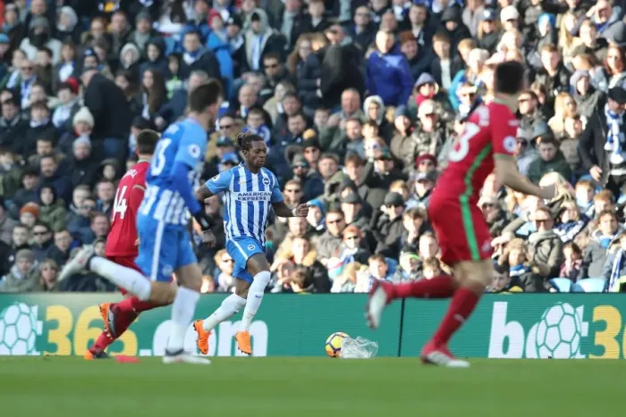 Framed Print : Intense Premier League Showdown: Brighton & Hove Albion vs Swansea City - 24th February 2018 Framed Print : Intense Premier League Showdown: Brighton & Hove Albion vs Swansea City - 24th February 2018