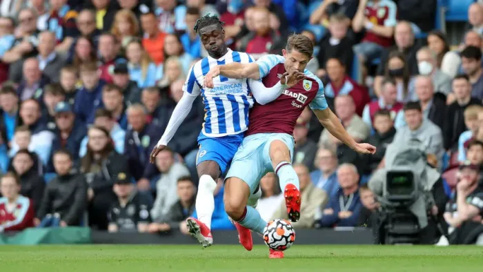 Framed Print : Intense Premier League Showdown: Burnley vs. Brighton & Hove Albion at Turf Moor (14AUG21) Framed Print : Intense Premier League Showdown: Burnley vs. Brighton & Hove Albion at Turf Moor (14AUG21)