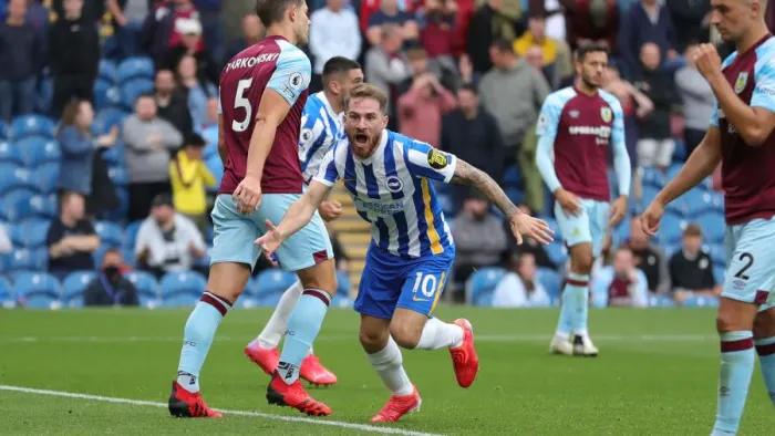 Framed Print : Intense Premier League Showdown: Burnley vs. Brighton & Hove Albion at Turf Moor (14.08.21) Framed Print : Intense Premier League Showdown: Burnley vs. Brighton & Hove Albion at Turf Moor (14.08.21)