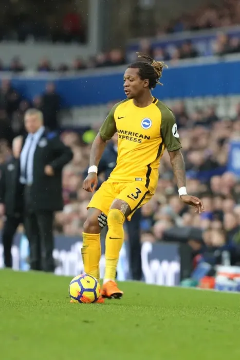 Framed Print : Intense Premier League Showdown: Everton vs. Brighton and Hove Albion at Goodison Park (10MAR18)