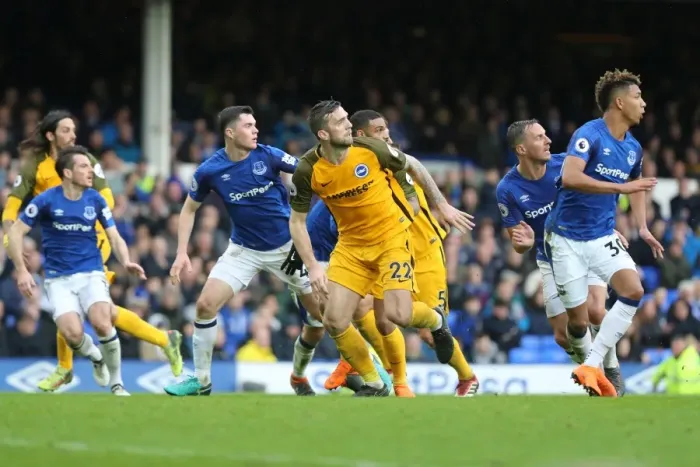 Framed Print : Intense Premier League Showdown: Everton vs. Brighton and Hove Albion at Goodison Park (10MAR18) Framed Print : Intense Premier League Showdown: Everton vs. Brighton and Hove Albion at Goodison Park (10MAR18)